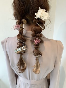 ミラバイグリーン(Mira by green) 【担当KANNA】ツイン編みおろし♪