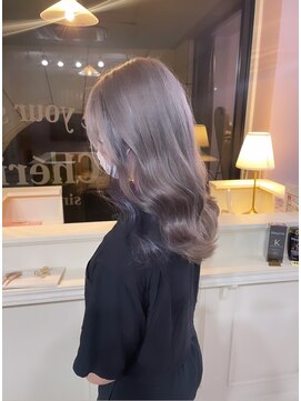 シェリ(che'rie) パープルベージュ×ダークバイオレット