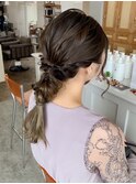 あみおろしヘアセット