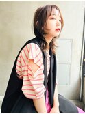 ACE 横浜 大人可愛いウルフスタイル×顔まわり小顔ヘア