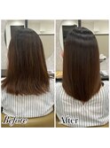 ハリスノフトリートメントbefore after