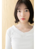 カバーヘア イヴ 戸頭店(COVER HAIR EVE) 黒髪ウェットスタイルモード大人ボブウルフY戸頭20代30代40代