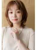 イメチェン逆グラデーション金髪ボブウルフY志木10代20代30代