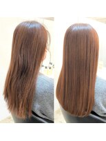 イレス 札幌駅前(IRESU)&nbsp;ドレスヘア/アッシュベージュ/縮毛矯正・ストレー ト