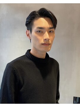 ニコ トウキョウ ヨコハマ(nico) メンズ/センターパート/ニュアンスパーマ/