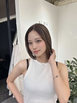 アルマバイロサ(ALMA by ROSA) ミルクティーバレイヤージュ/担当:【ギャル仙人】RENTA