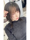 ウルフカット_フェイスレイヤー_小顔_インナーカラー basi