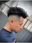 オールバックツイスト