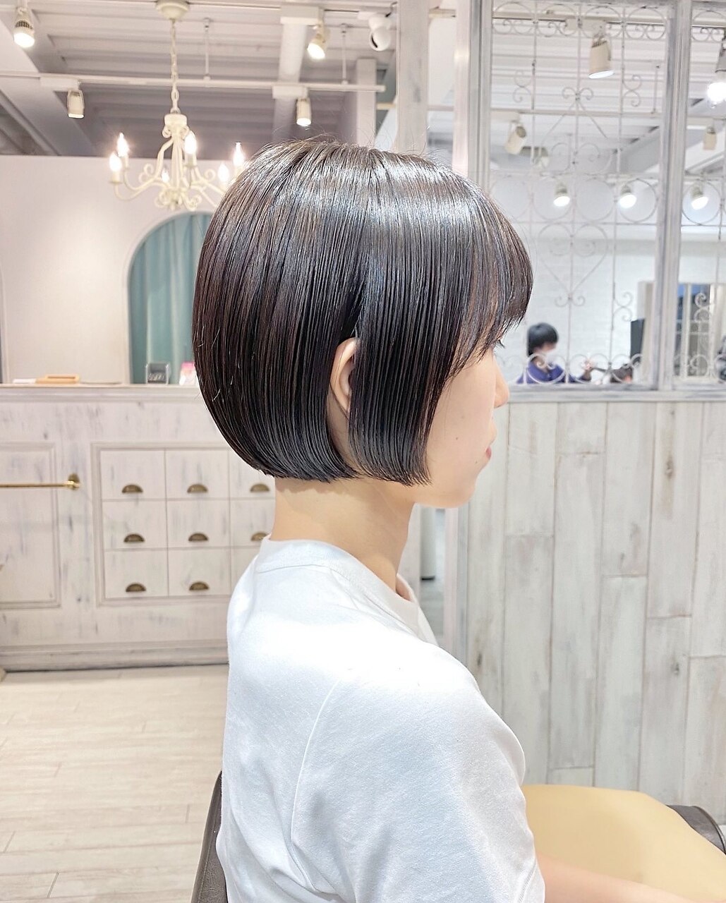 ミニボブ/ショートボブ/黒髪ボブ/コンパクトボブ/ボブショート