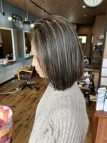 ロイズ ヘアデザイン アンド スパ(LOES)&nbsp;白髪ぼかしハイライト