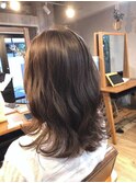切りっぱなしボブ/縮毛矯正/髪質改善/レイヤーショートボブ