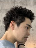 パーマスパイキーショート[眉毛/メンズ]