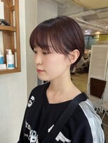 キートスバイガーランド (Kiitos by Garland)&nbsp;大人可愛い小顔マッシュショート/ラベンダーカラー/吉祥寺