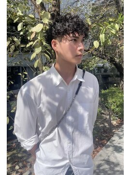 ビビディ バビディ ブー 河原町三条店(Bibbidi.bobbidi.boo) メンズ ランダムスパイラルパーマ