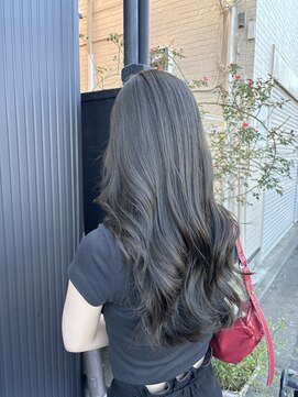 インク(inc) オリーブカラー/透明感カラー/トリートメント/レイヤーカット