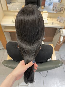 ネオリーブカフ 鶴ヶ峰店(Neolive caff) 髪質改善カラー×シアーグレージュ