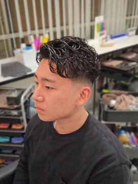 ラピス 名古屋駅前店(Lapis) オールバックパーマ