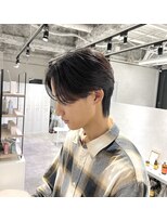 キートス(Kiitos)&nbsp;センターパート　ニュアンスパーマ