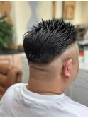 アップバング/ツーブロックマッシュ<理容室>[メンズ/相模大野]