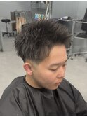 メンズショート/アップバング/短髪/フェード/刈り上げ/ビジネス