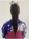 袴ヘア