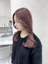 キング(K!ng)&nbsp;縮毛矯正髪質改善ハイライトレイヤーカット楠葉美容室エクステ