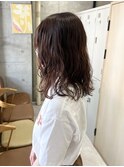 【RENA】くせ毛風パーマ_コテ巻き風パーマ