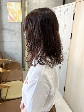 トマト(TOMTO) 【RENA】くせ毛風パーマ_コテ巻き風パーマ