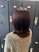 ナチュラルラヴィ(Natural la vie) ボルドー×ボブ