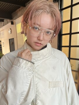 フェム(5) 毛先のピンクグラデ♪