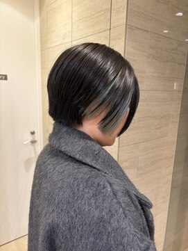 フェイス 大船(FACE) ショート × イヤリングカラー /コノミ.大船