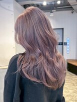 シオン(shion)&nbsp;顔周りレイヤーダブルカラーハイトーンロング_ba577012