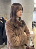 透明感カラー/ココアブラウン【lana hair新宿】