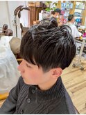 ビジネスマッシュショート/メンズマッシュ/清潔感/ツーブロック