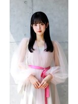 コートフィールエー(CO_T feel.a)&nbsp;清楚可愛い　愛されモテ髪ストレート×透け感前髪