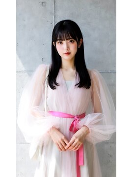 コートフィールエー(CO_T feel.a) 清楚可愛い　愛されモテ髪ストレート×透け感前髪