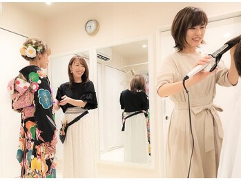 みはる(MIHARU)の写真/ブライダル着付けから様々なセレモニーに対応した全般のお着付けが出来ます◎ブライダル出張◎