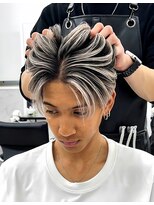 エゴル オム 名古屋栄(ENGOL homme)&nbsp;シルクバレイヤージュ/バレイヤージュ