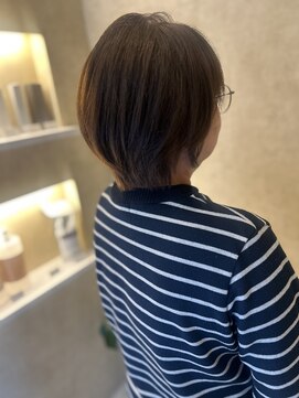 モエベル イズモ(MoeBell izumo) 白髪を自然にカバー◎大人女性の上品ショートボブ♪