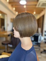 トップヘアー 総社駅南店(TOP HAIR) 【レディースヘア/ボブ/ベージュカラー】