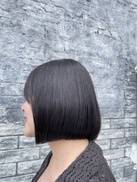 サンカリ SANKARI 船木店&nbsp;【大人可愛い艶ボブシルキーストレート】