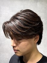 曲がる縮毛矯正専門店 バイ レイズ 名駅(RAYS) 【ナチュラルセンターパート】【曲がる縮毛矯正】T