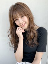 アイティー バイ アルバム 浦和店(IT by ALBUM) ウェーブロング_ココアブラウンフリンジウェーブ_27674