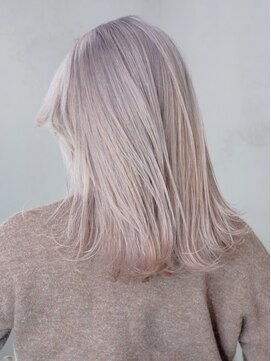 アルバム 銀座(ALBUM GINZA) ホワイトブロンド_ホワイトアッシュエアリーミディ_ba312981