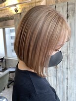ヘアスタジオニコ(hair studio nico...)&nbsp;ピンクブロンド