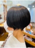 似合わせカット/襟足刈り上げショート/ショート/函館