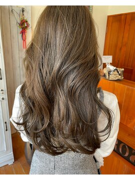 ロッソ ヘアデザイン(ROSSO hair design) オリーブグレー