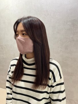 アヴァンセ(Avancer) 髪質改善から4ヵ月後のヘアスタイル/辻堂/カット/髪質改善