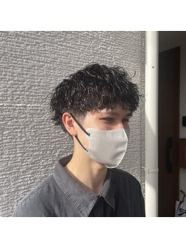 メール(Mer...) ☆高め刈り上げ×波巻きスパイラルパーマ☆ 横山飛翔