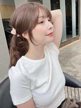 ロンドフルール 大宮東口(Lond fleur) 結んで可愛い韓国お顔周りカット